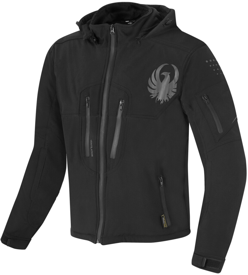 Merlin Dune Softshell Jacket black XL Figure 1