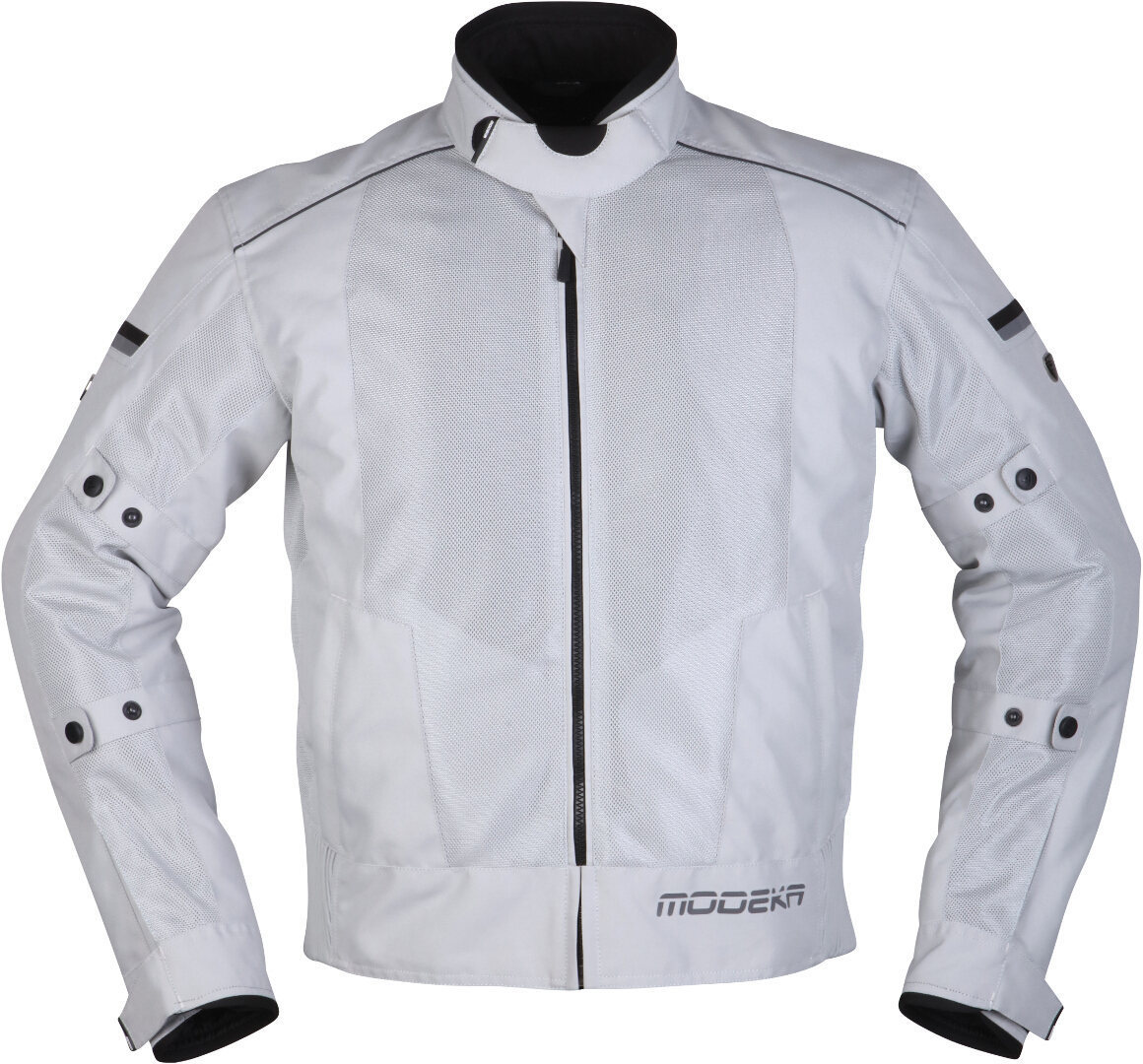 Modeka Veo Air Motorcycle Jacket light grey S Figure 1