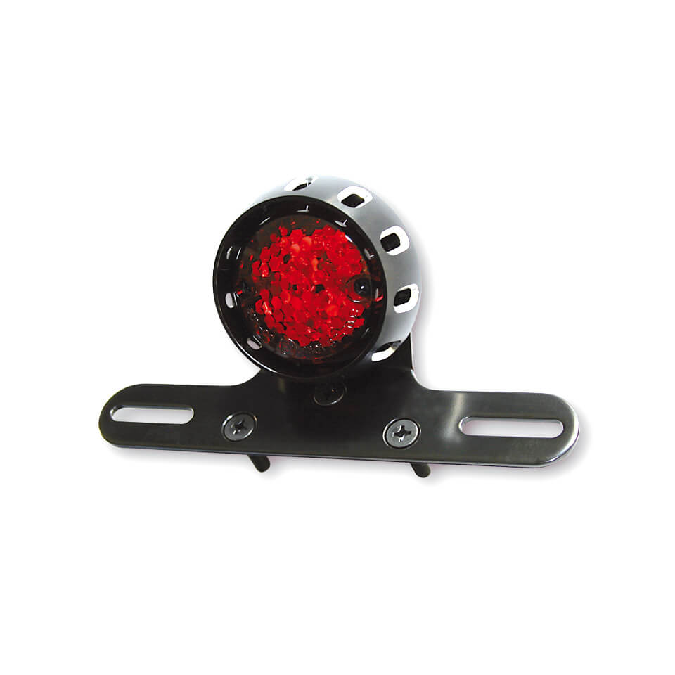 SHIN YO MILES LED Rücklicht, schwarzes Gehäuse, rotes Glas Figura 3