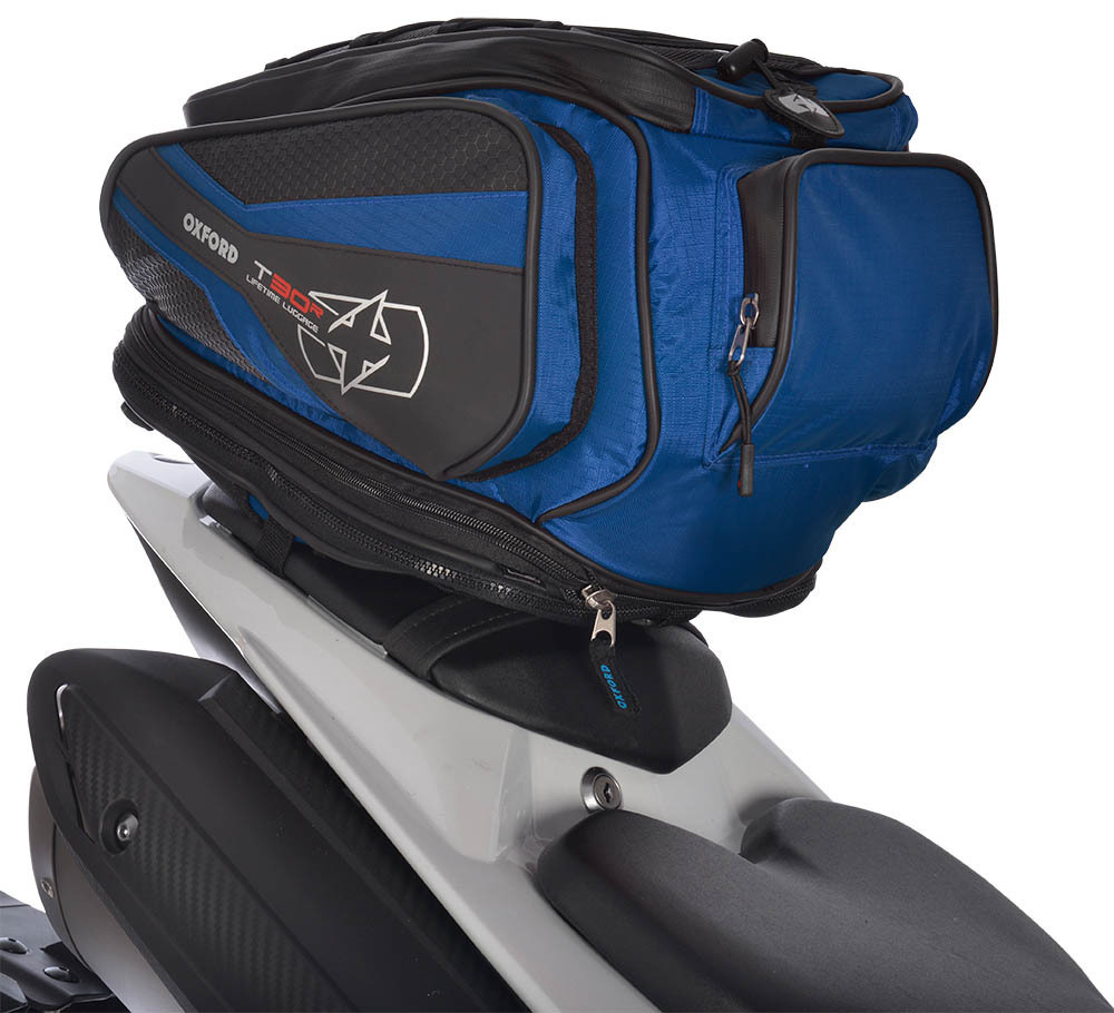 Oxford T30R Geantă pentru coada motocicletei albastru Figura 1