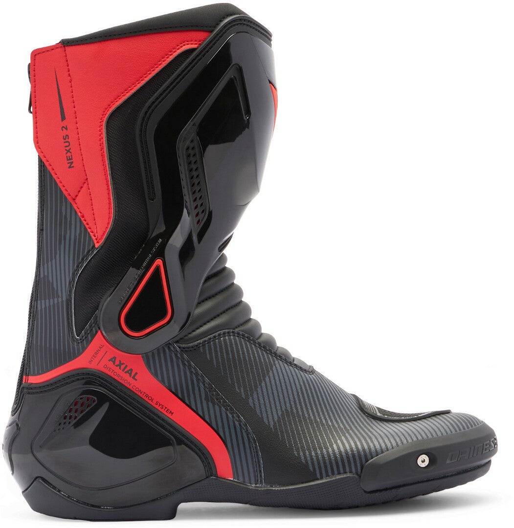 Dainese Nexus 2 Motorcycle Boots black/grey/red 42 Figure 8