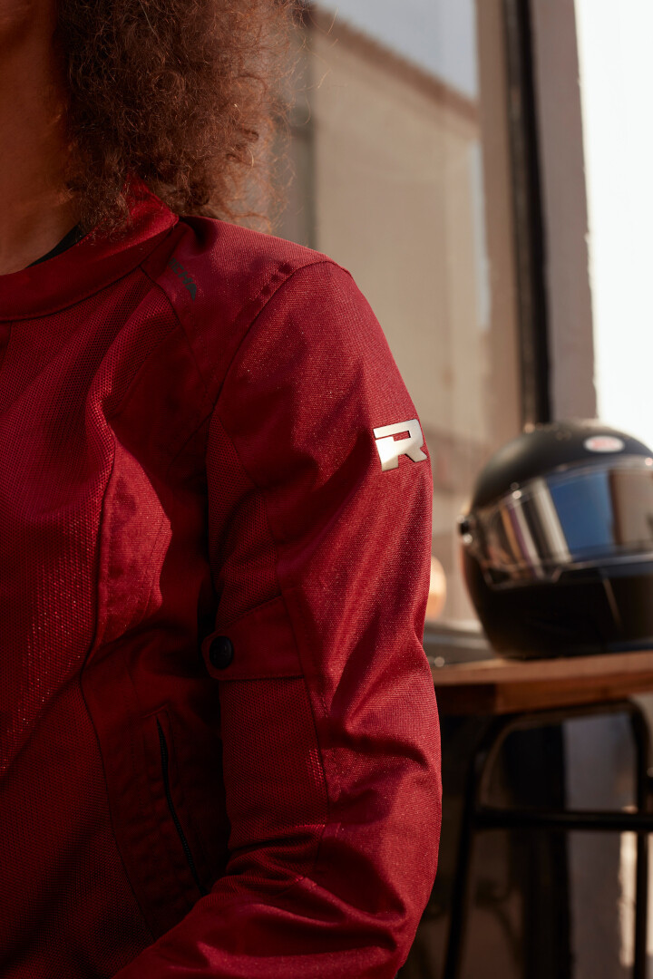 Richa Airsummer Damen Motorrad Textiljacke rot 4XL Abbildung 4