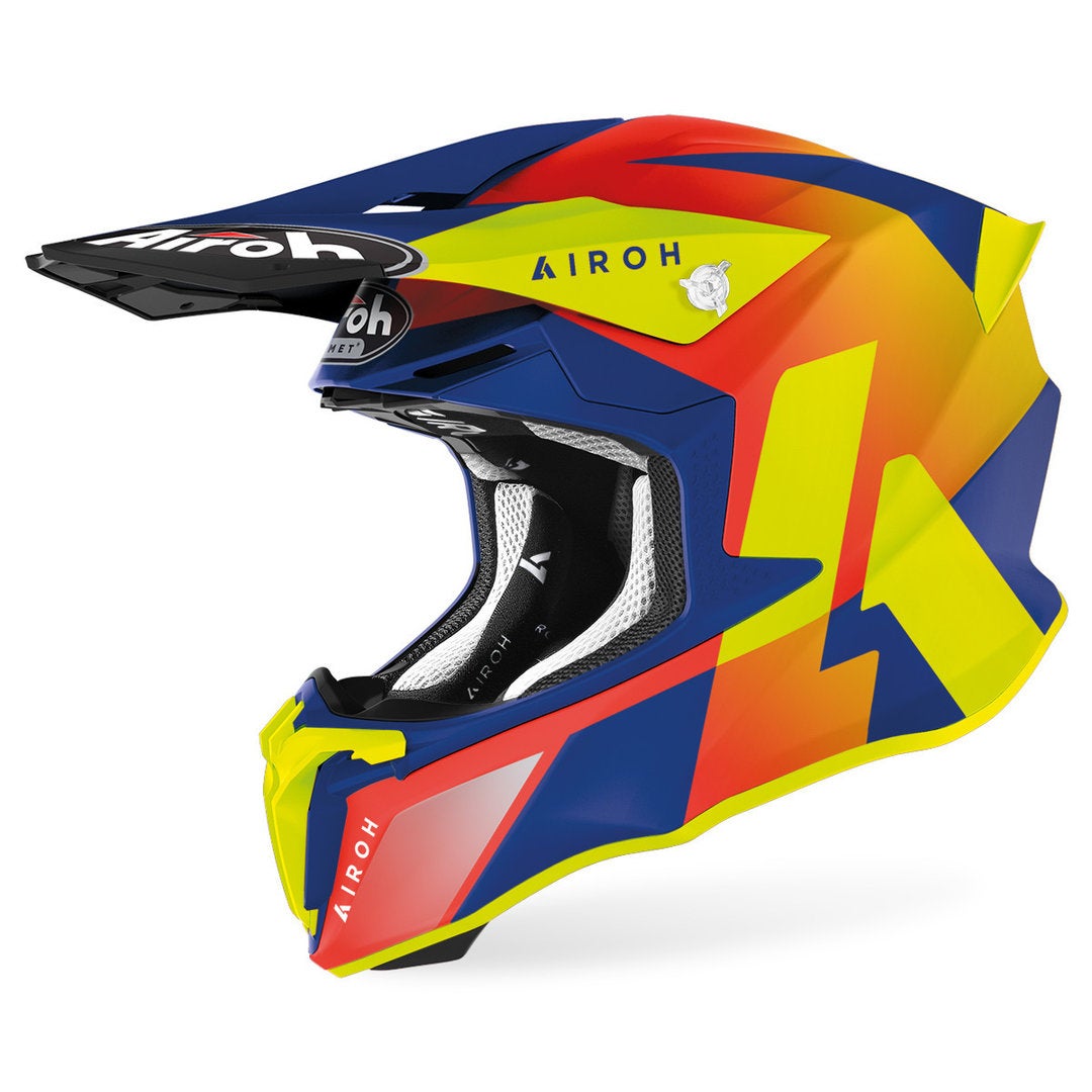 Airoh Twist 2.0 Lift Motocross Helmet yellow/blue/red M (57/58) Figure 1
