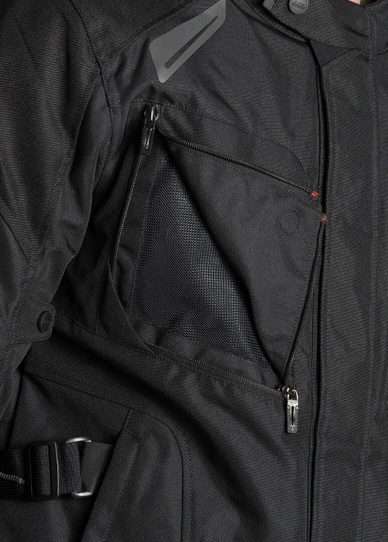 LS2 Phase waterproof Motorcycle Textile Jacket black XL Figure 6
