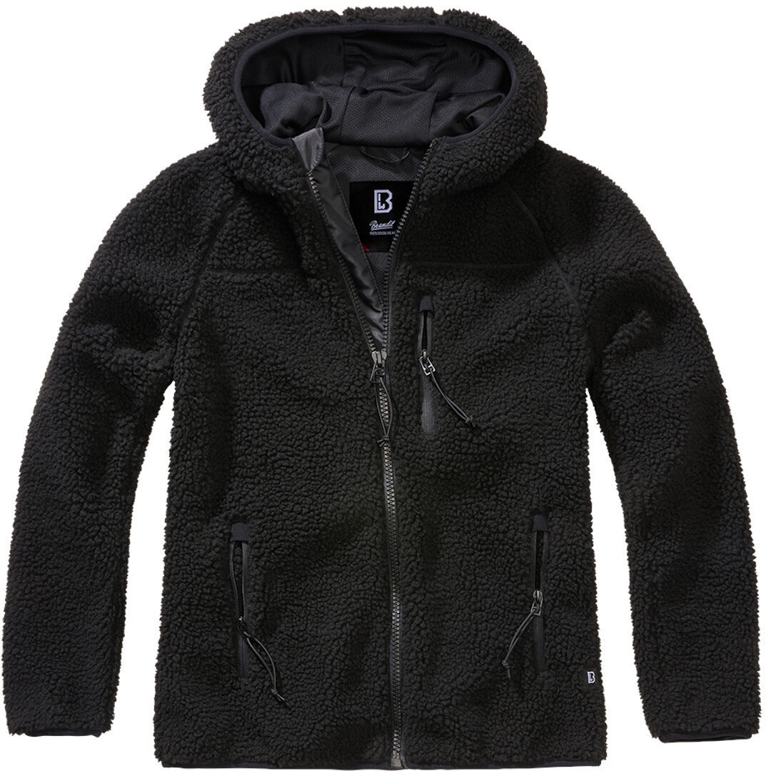 Brandit Teddyfleece Damejakke Sort M Figur 1