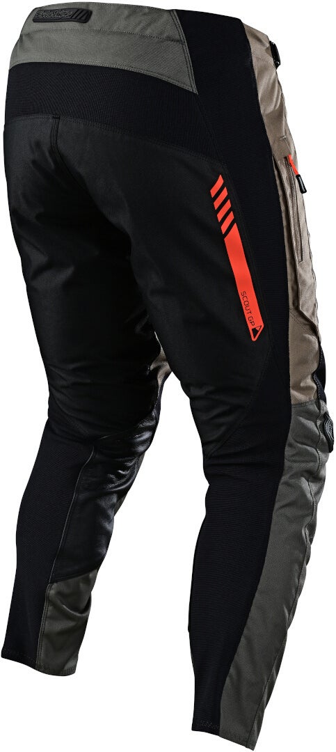 Troy Lee Designs Scout GP Motocross bukser grå/sort 40 Figur 2