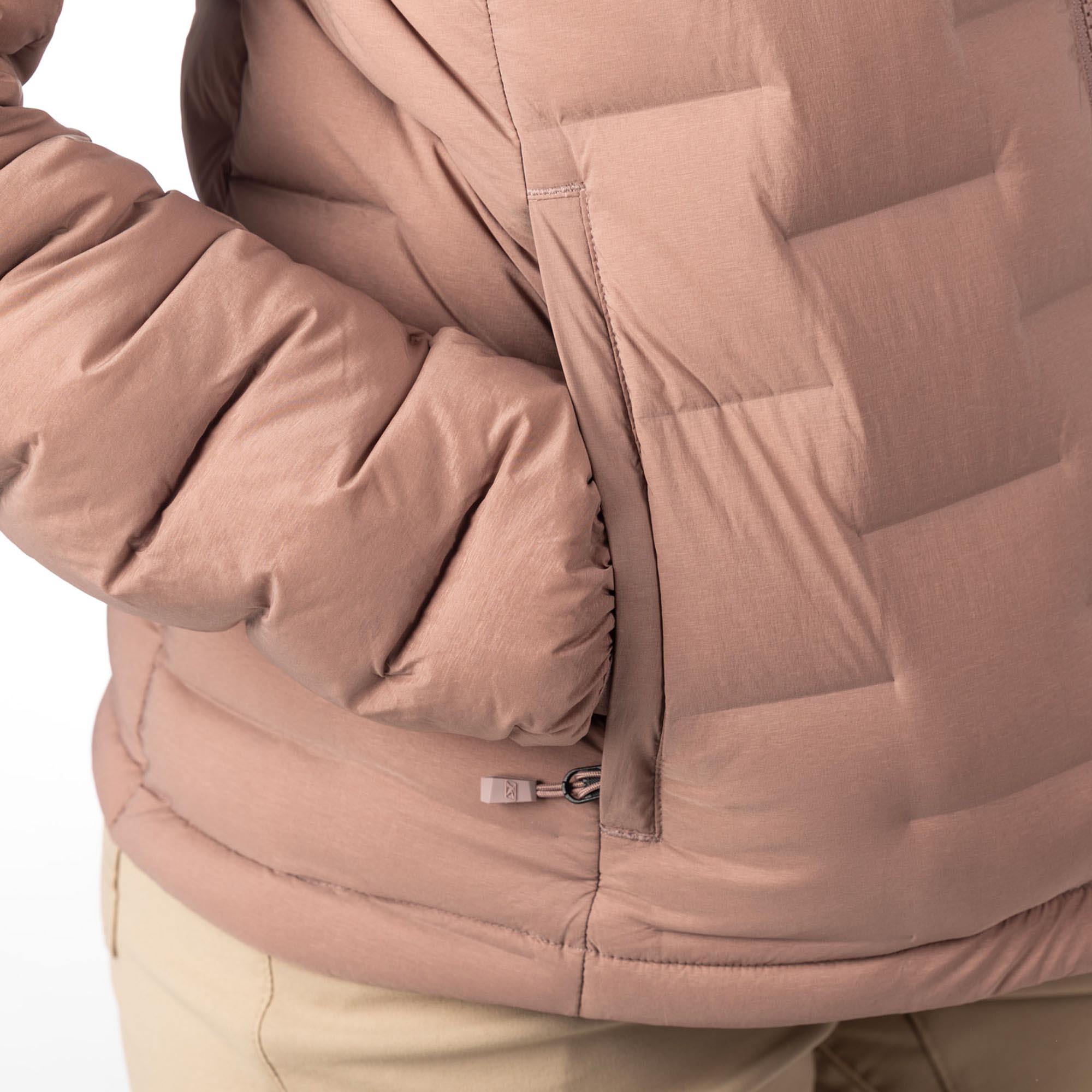 Klim Luna Stretch Dames Donsenjas Mauve L Figuur 7