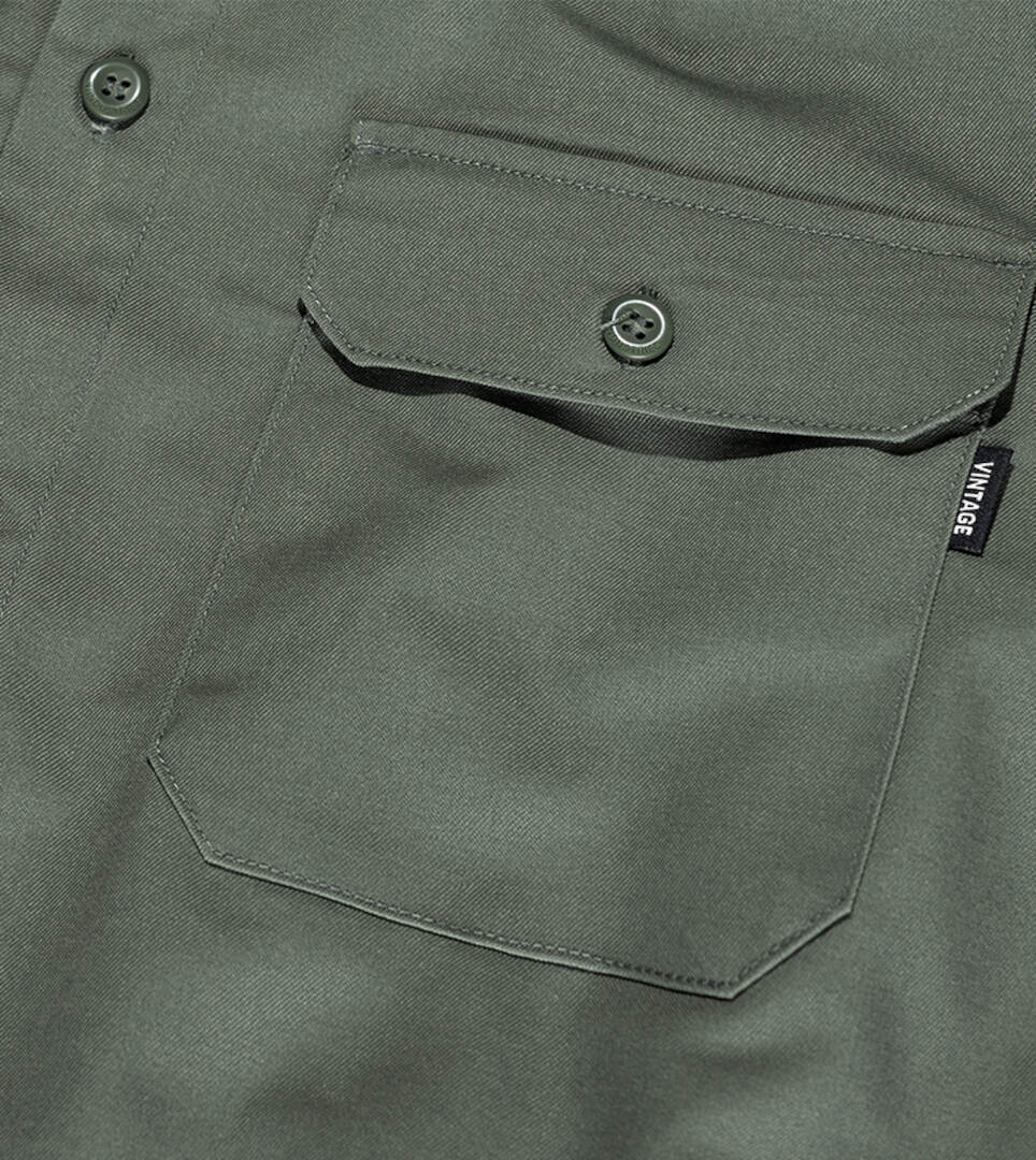 Vintage Industries Harris Koszula olive L Rysunek 4