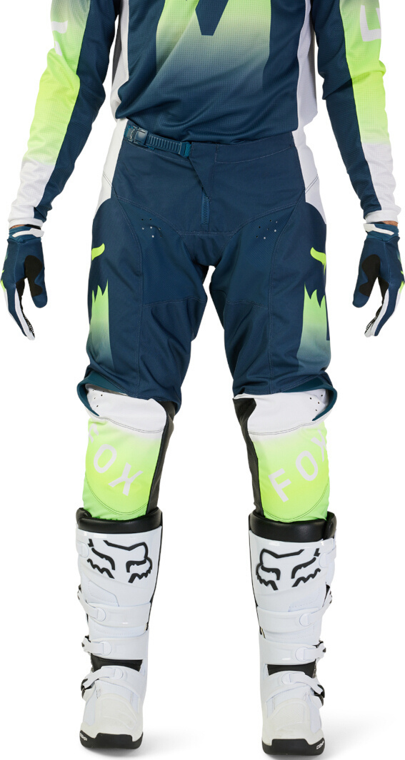 FOX 180 Flora Motocross Pants blue/white 36 Figure 3