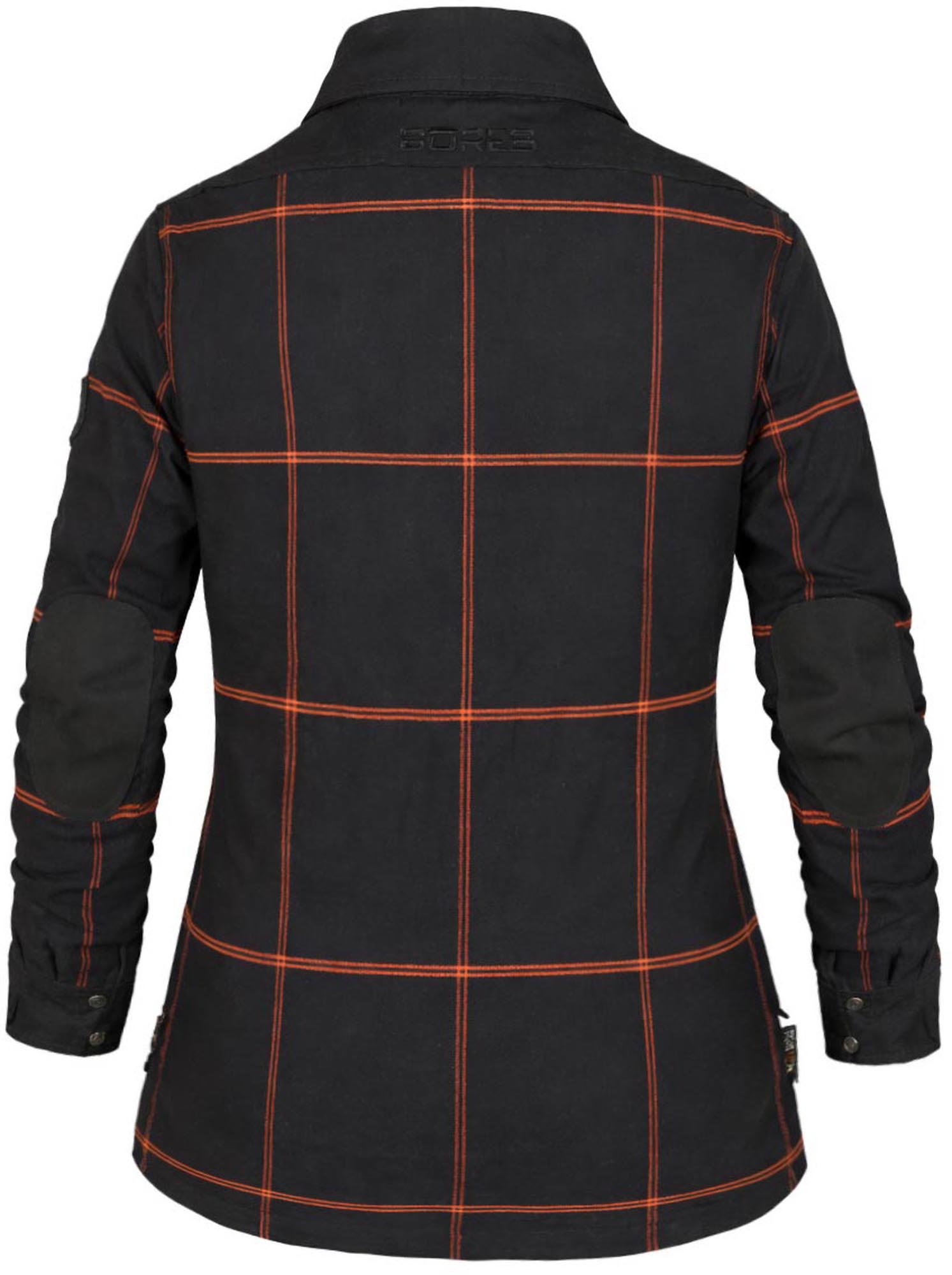 Bores Lumberjack Premium Plus Bortexx 女士摩托车衫 AAA 黑色/橙色 M 图3