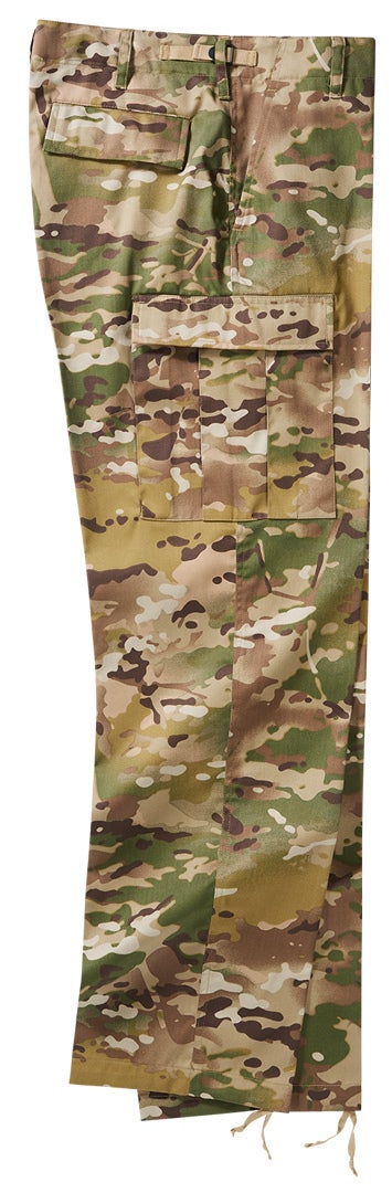 Brandit Men's Military Green/Camouflage Us Ranger Pants