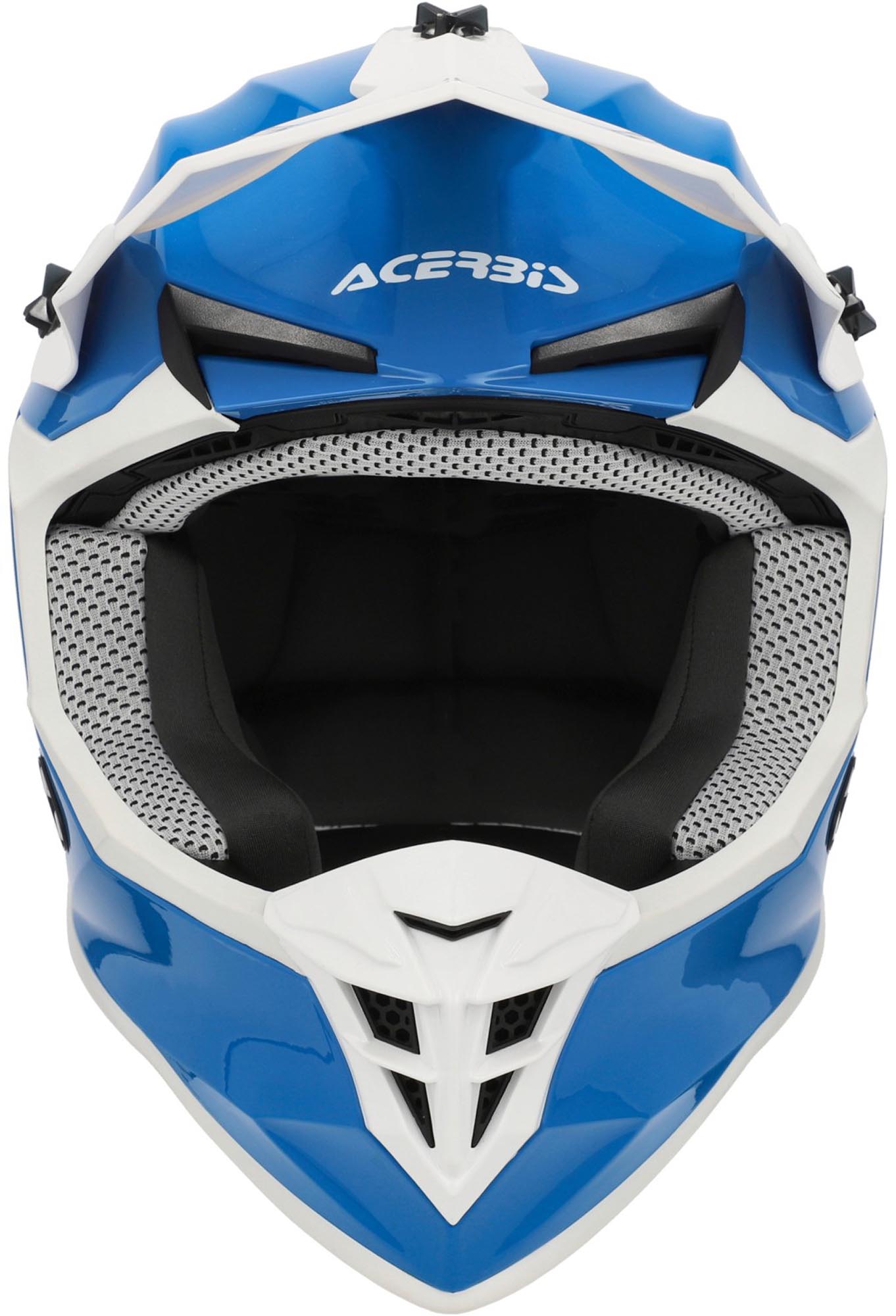 Acerbis Linear Solid Casco de motocross azul/blanco XXL (63/64) Figura 4