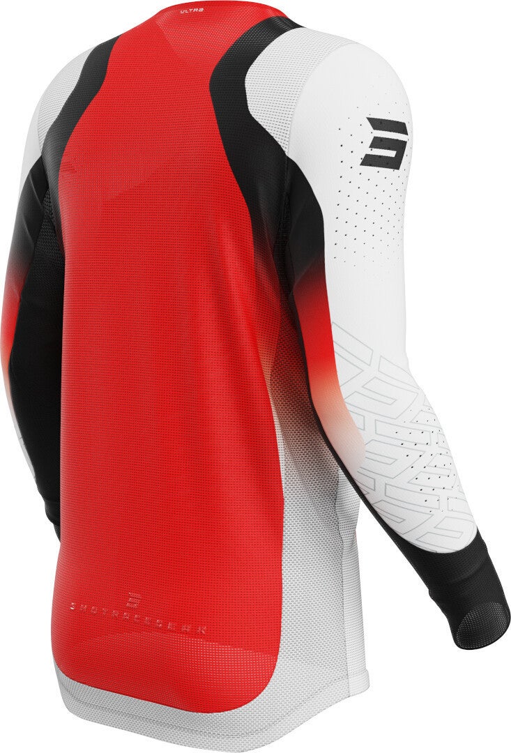 Shot Aerolite Ultra Motorcross Jersey rood/wit L Figuur 2