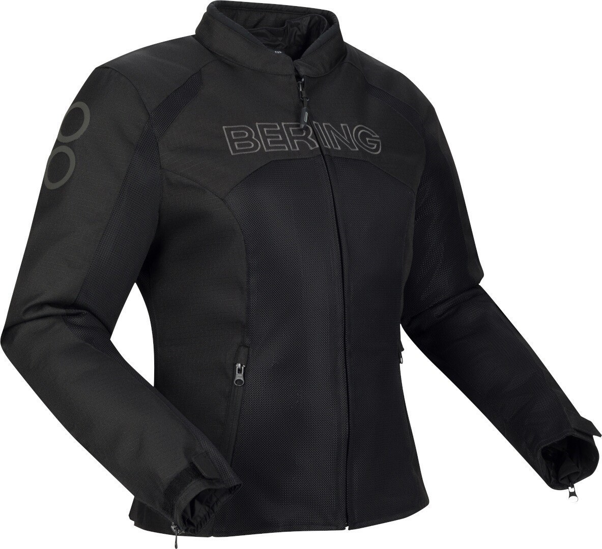 Bering Zao 3in1 imperméable dames moto textile veste noir 40 Figure 1