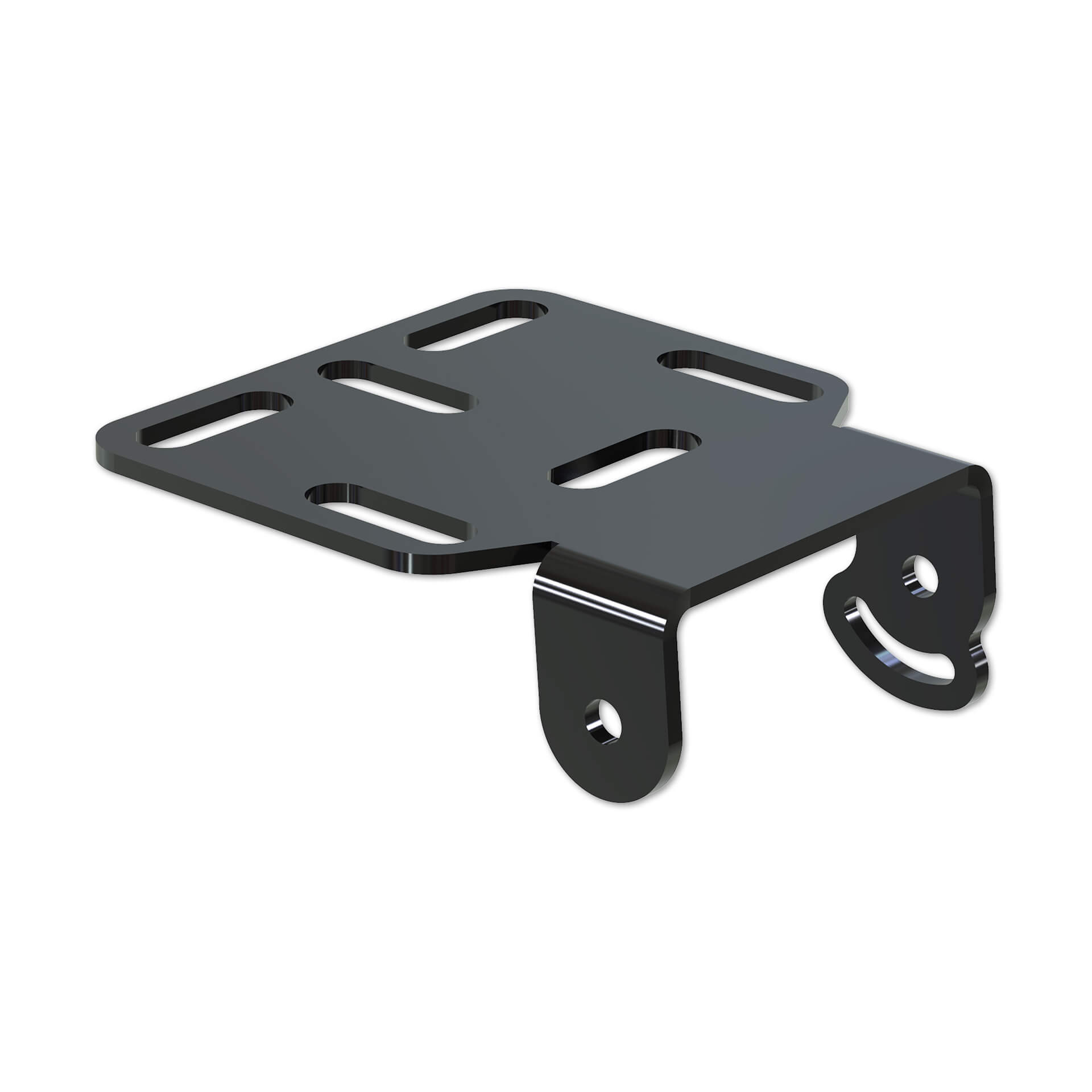 Highsider Black Akron-Rs Pro License Plate Universal