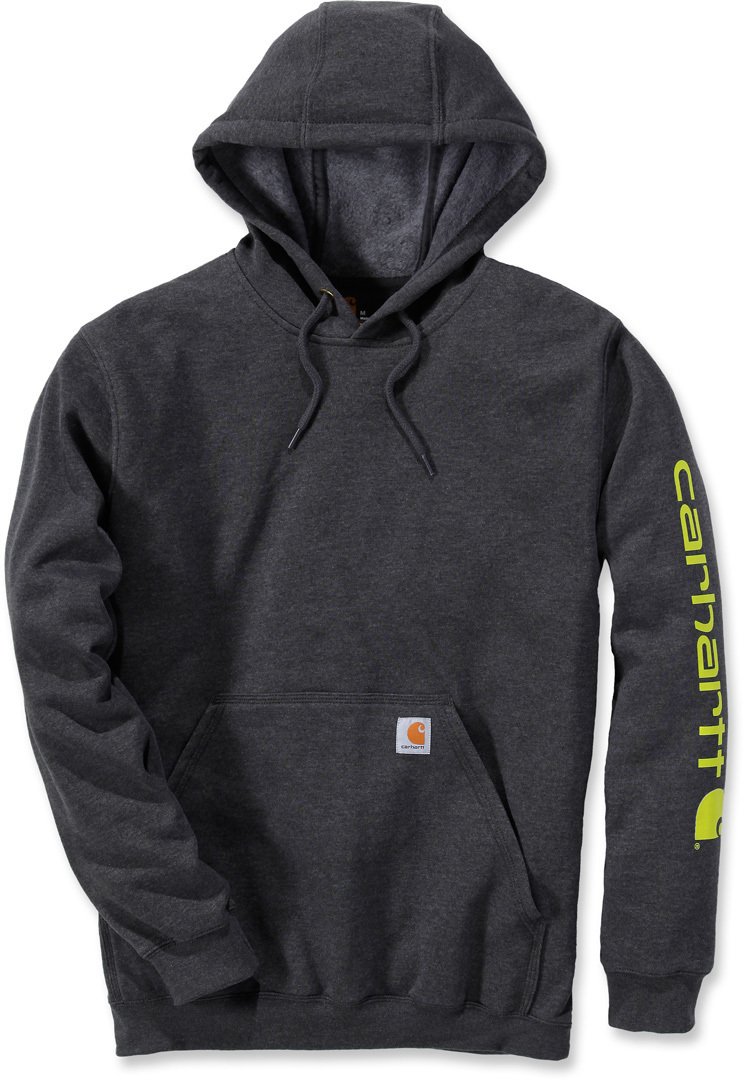 Carhartt Midweight Sleeve Logo Hanorac Gri închis XS Figura 1