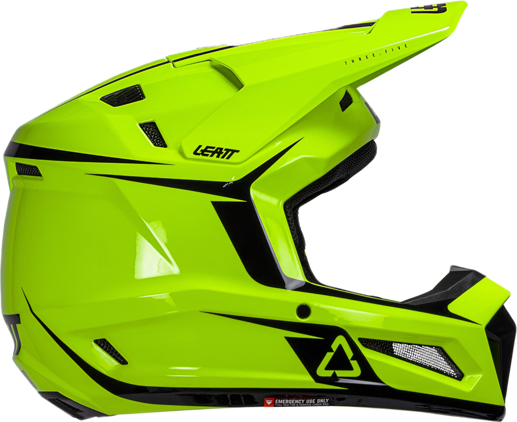 Leatt 3.5 V26 Casco da motocross con occhiali Giallo/nero neon S (55/56) Figura 3
