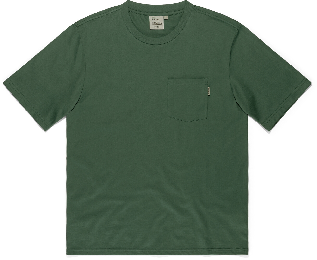 Vintage Industries Gray Pocket Tricou măsline M Figura 1