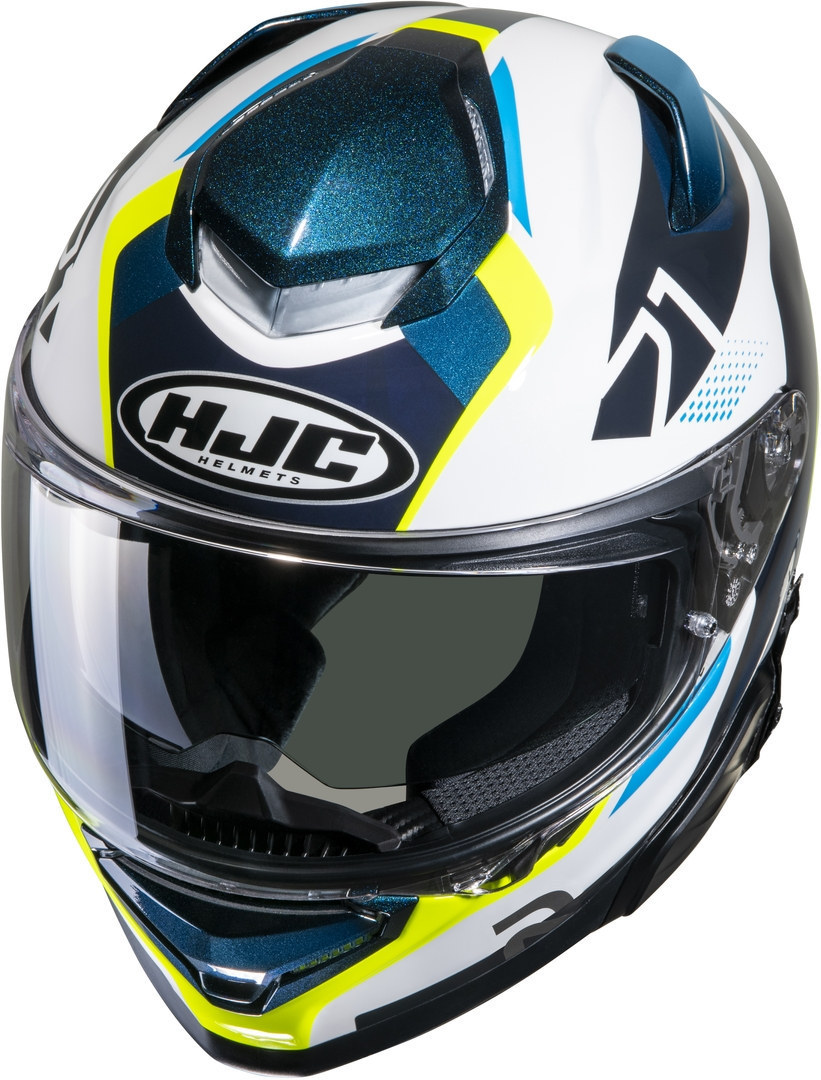 HJC RPHA 71 Hapel Hjälm vit/gul/blå XL (60/61) Figur 5
