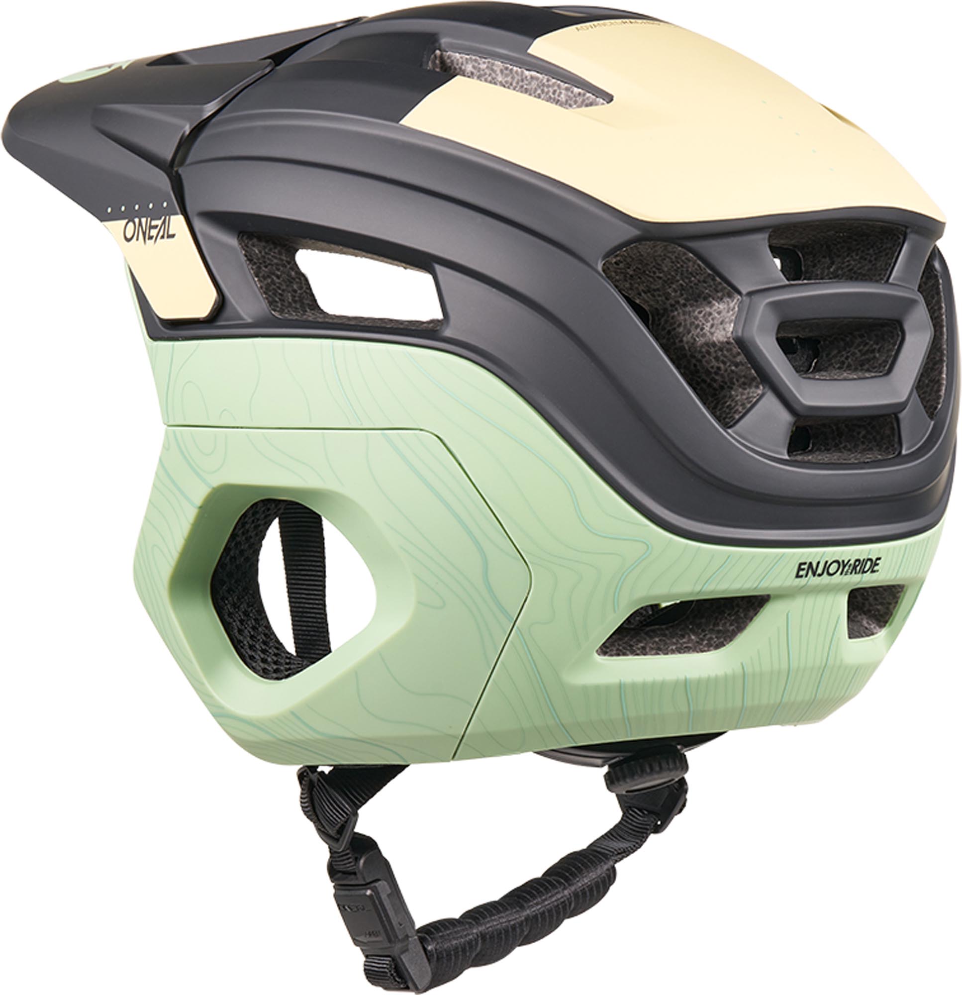 Oneal Trapper EVO Topo Casco de bicicleta beige/verde/negro S/M Figura 4