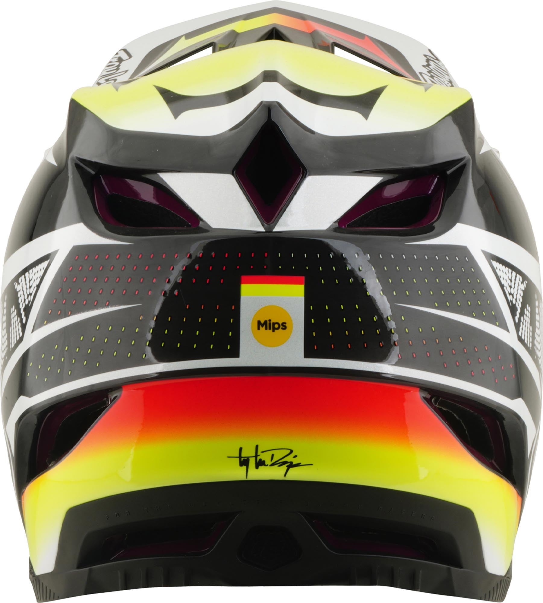 Troy Lee Designs D4 Carbon MIPS Lined Up Spustna čelada XL (60/61) Slika 5