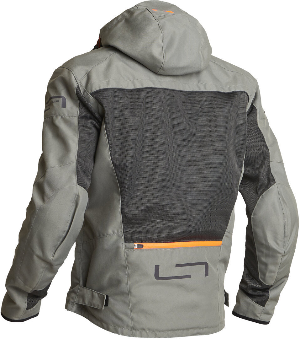 Lindstrands Rexbo Motorcycle Textile Jacket grey/orange 54 Figure 2