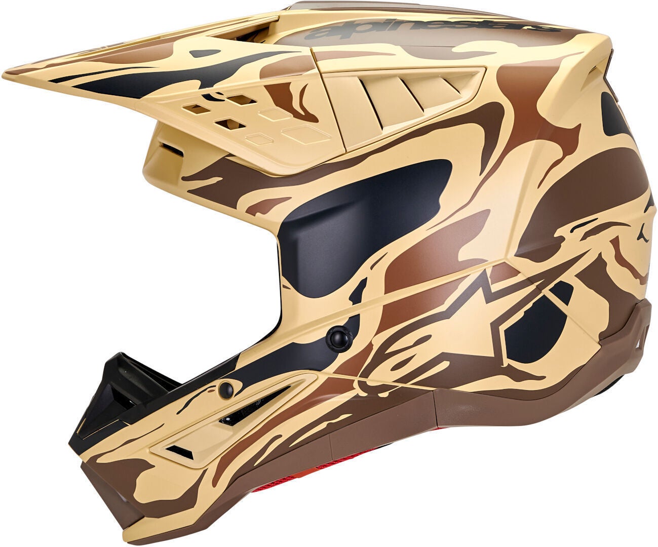 Alpinestars S-M5 Mineral 2024 Motocross Helmet brown XXL (63/64) Figure 4