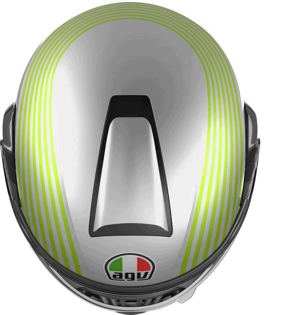 AGV Streetmodular Iseo Helm Wit/geel XL (61/62) Figuur 2