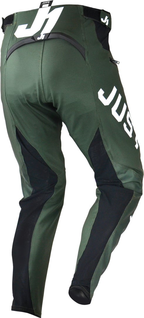 Just1 J-Flex Pantalon de vélo Vert militaire 34 Figure 2