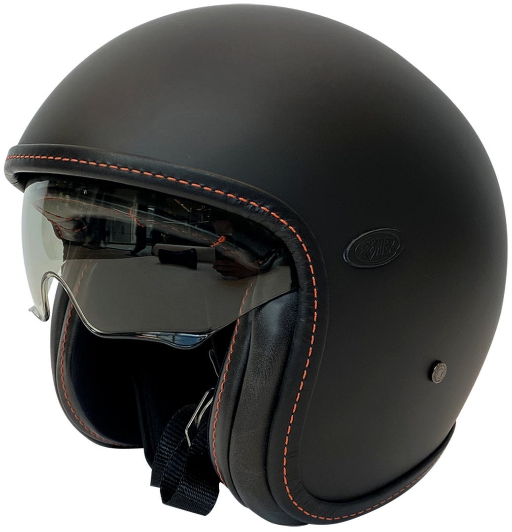 Premier Vintage U9 BM Orange Sewing Jet Helmet XL (61) Figure 1