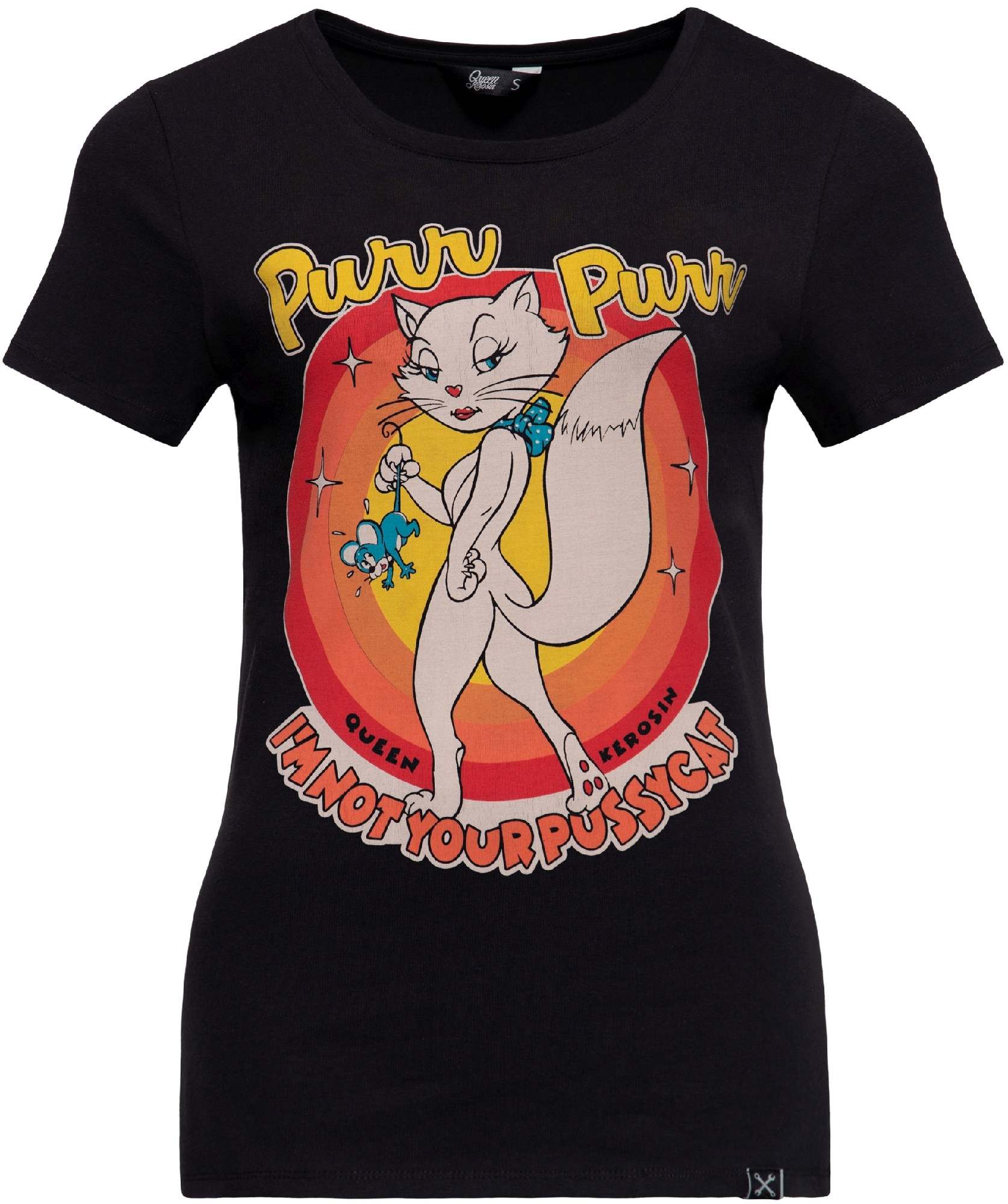 Queen Kerosin I'm Not Your Pussycat Maglietta da donna nero XXL Figura 1