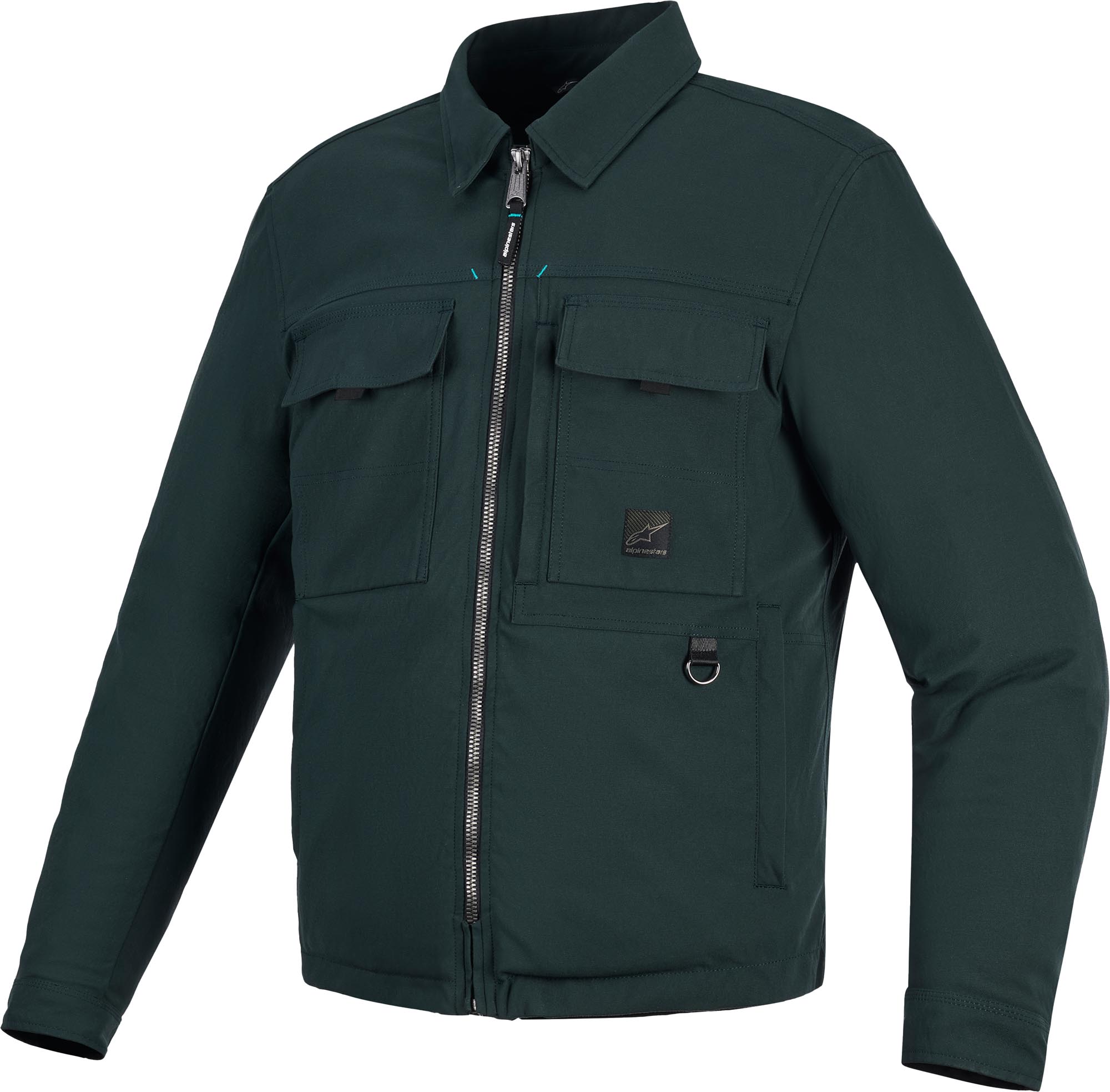 Alpinestars Bryon Camicia tessile da moto Verde M Figura 1