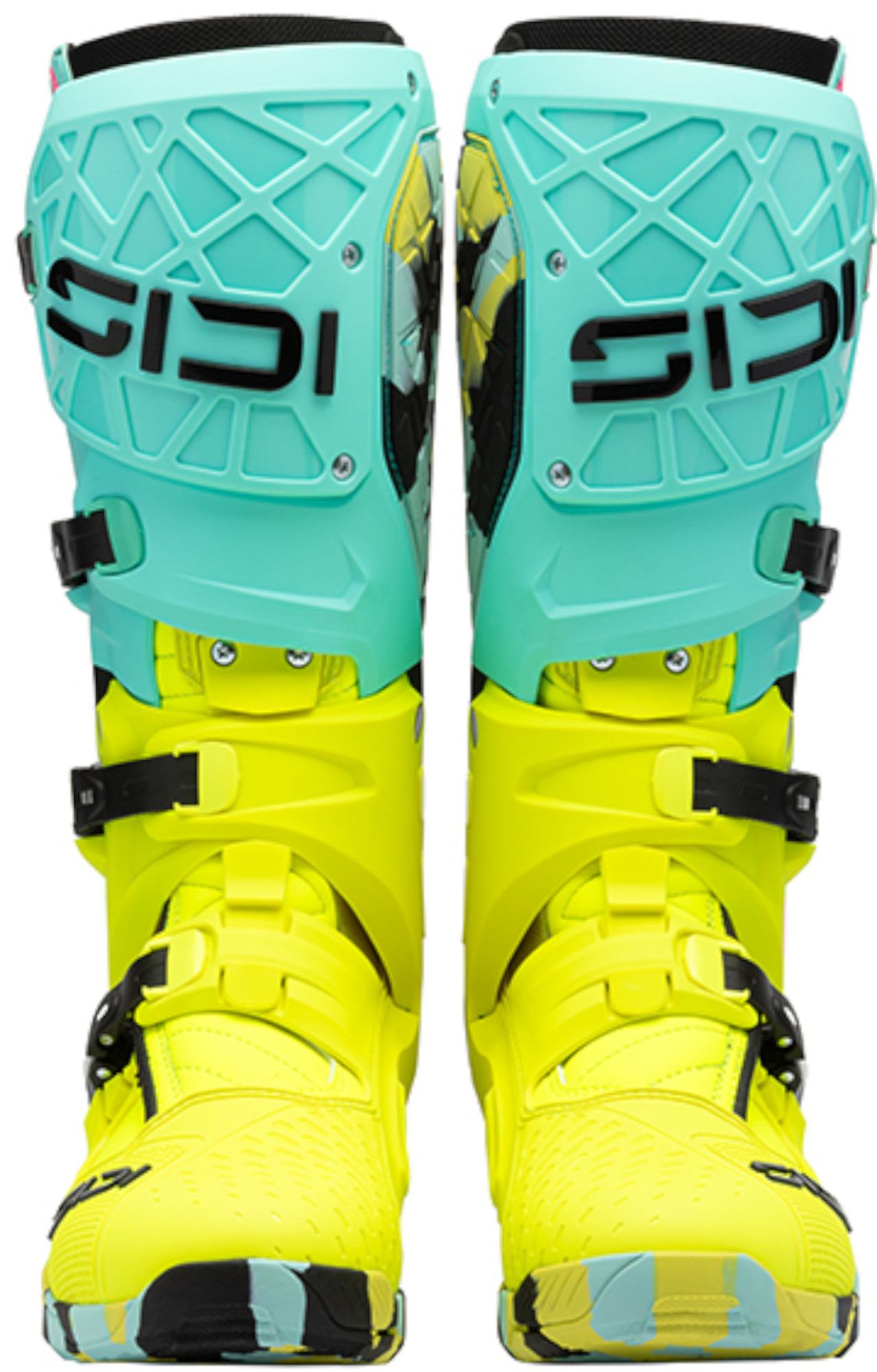 Sidi Crossair-X Botas de motocross Amarillo menta/neón 48 Figura 4