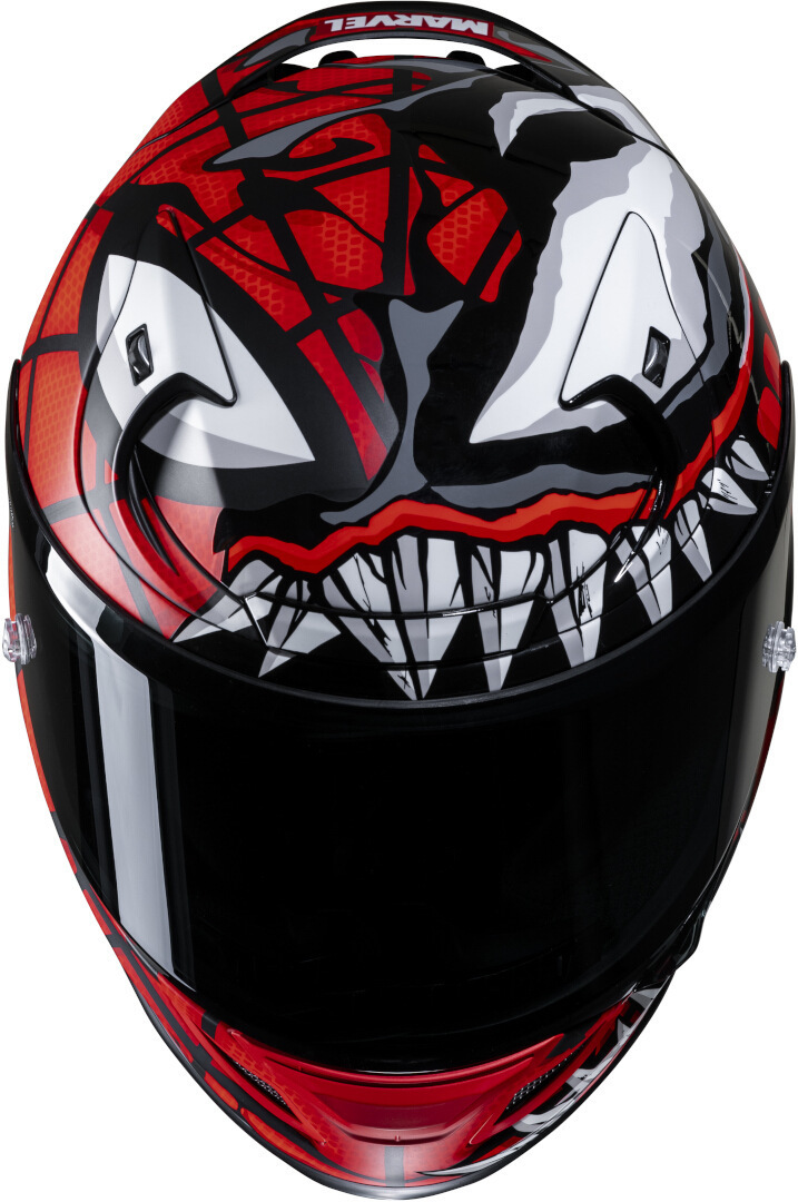 HJC RPHA 12 Maximized Venom Marvel Casco rosso/nero/bianco S (55/56) Figura 4