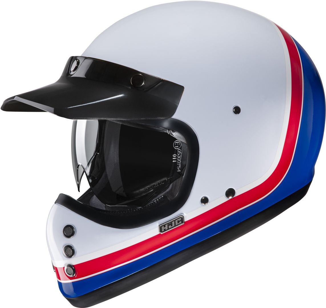 HJC V60 Scoby Casque Blanc/Rouge/Bleu XXL (62/63) Figure 1