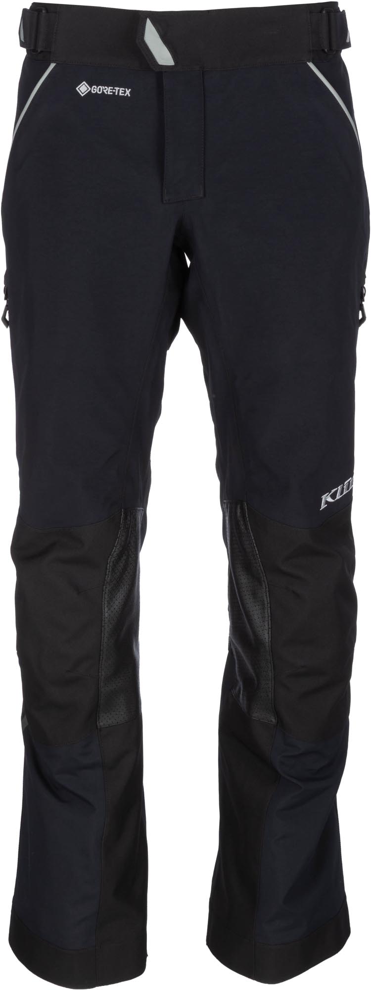 Klim Altitude Rogue Gore-Tex Damer motorcykel tekstilbukser Sort Long 6 Figur 1
