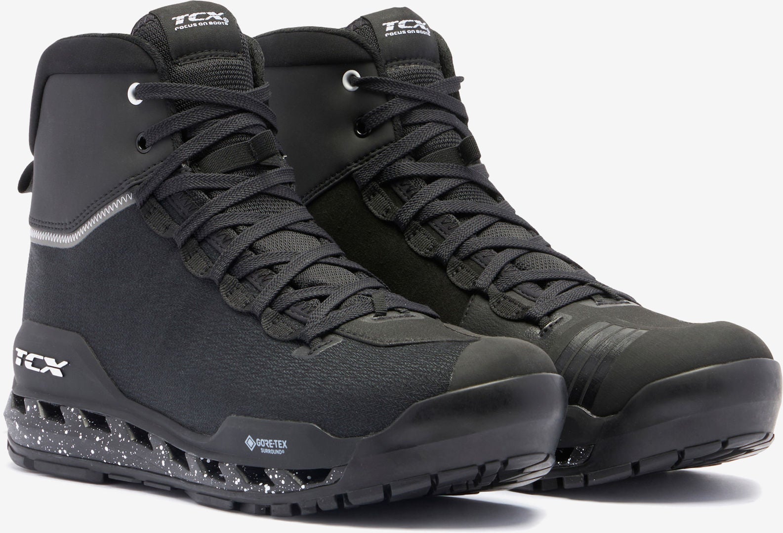 TCX Climatrek Surround Gore-Tex Motorcykel sko Sort/hvid 39 Figur 1