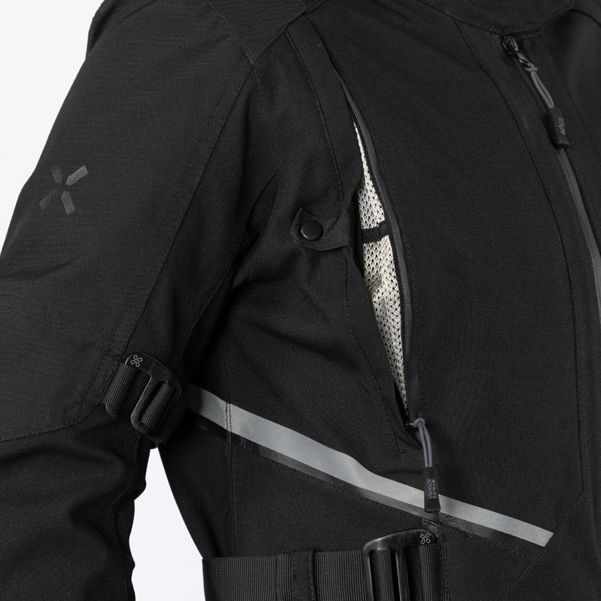 IXS Tourster-STX 1.0 imperméable dames moto textile veste noir 3XL Figure 3