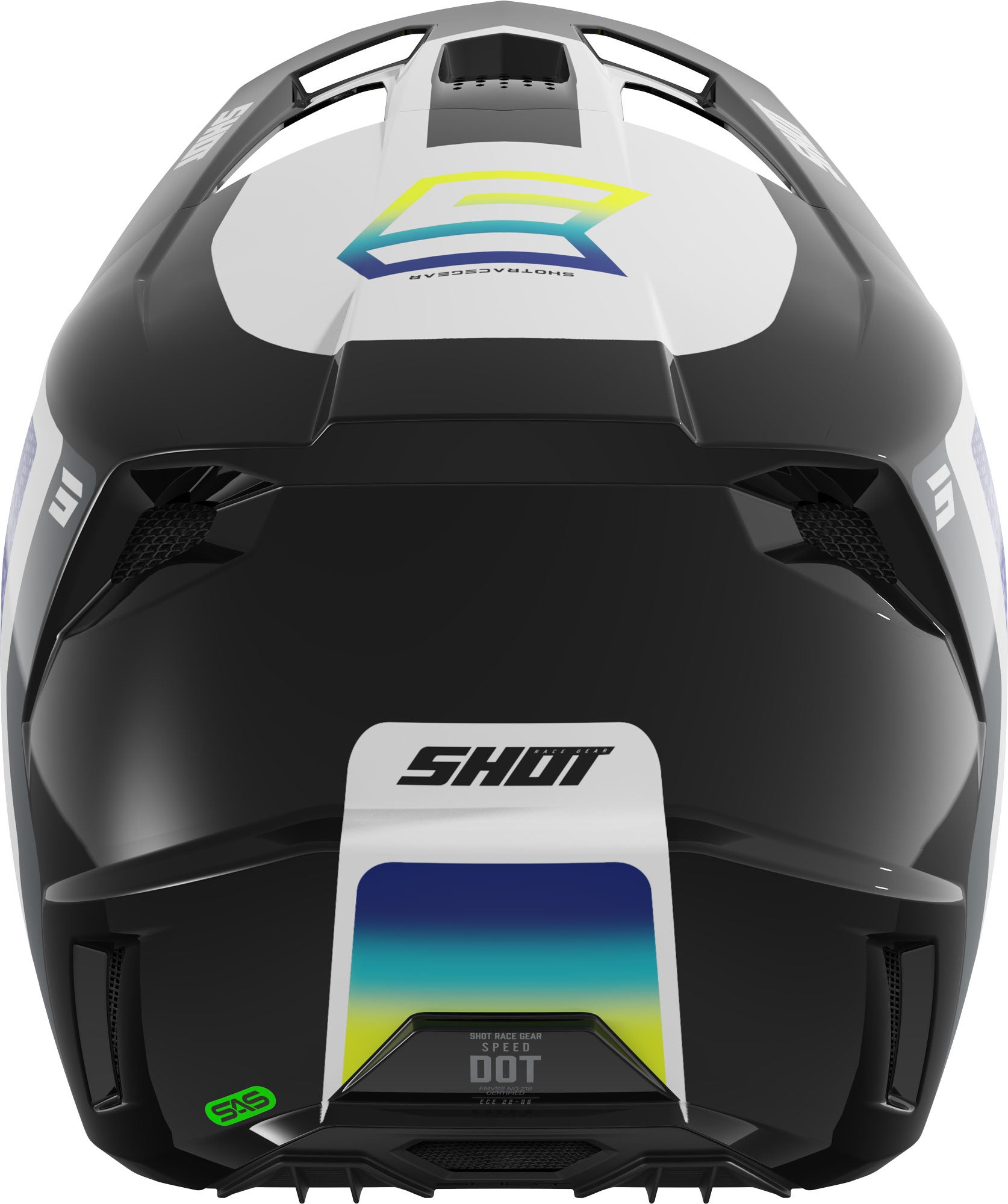 Shot Speed Hybrid Motocross Helmet yellow XXL (63/64) Figure 3