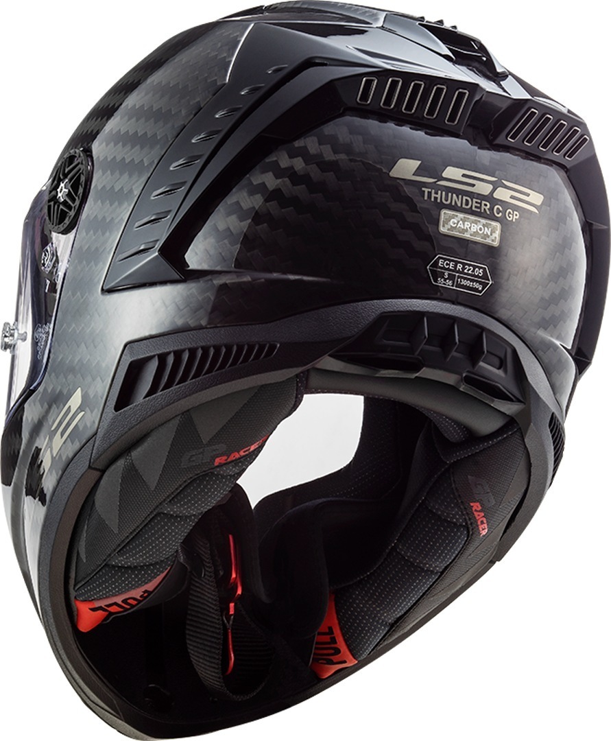 LS2 FF805 Thunder Racing FIM 2020 Carbon Casco M (57/58) Figura 3