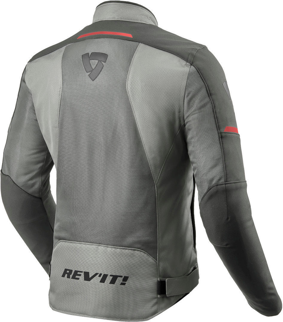 Revit Airwave 3 Motorcycle Textile Jacket grey/red S Figure 2