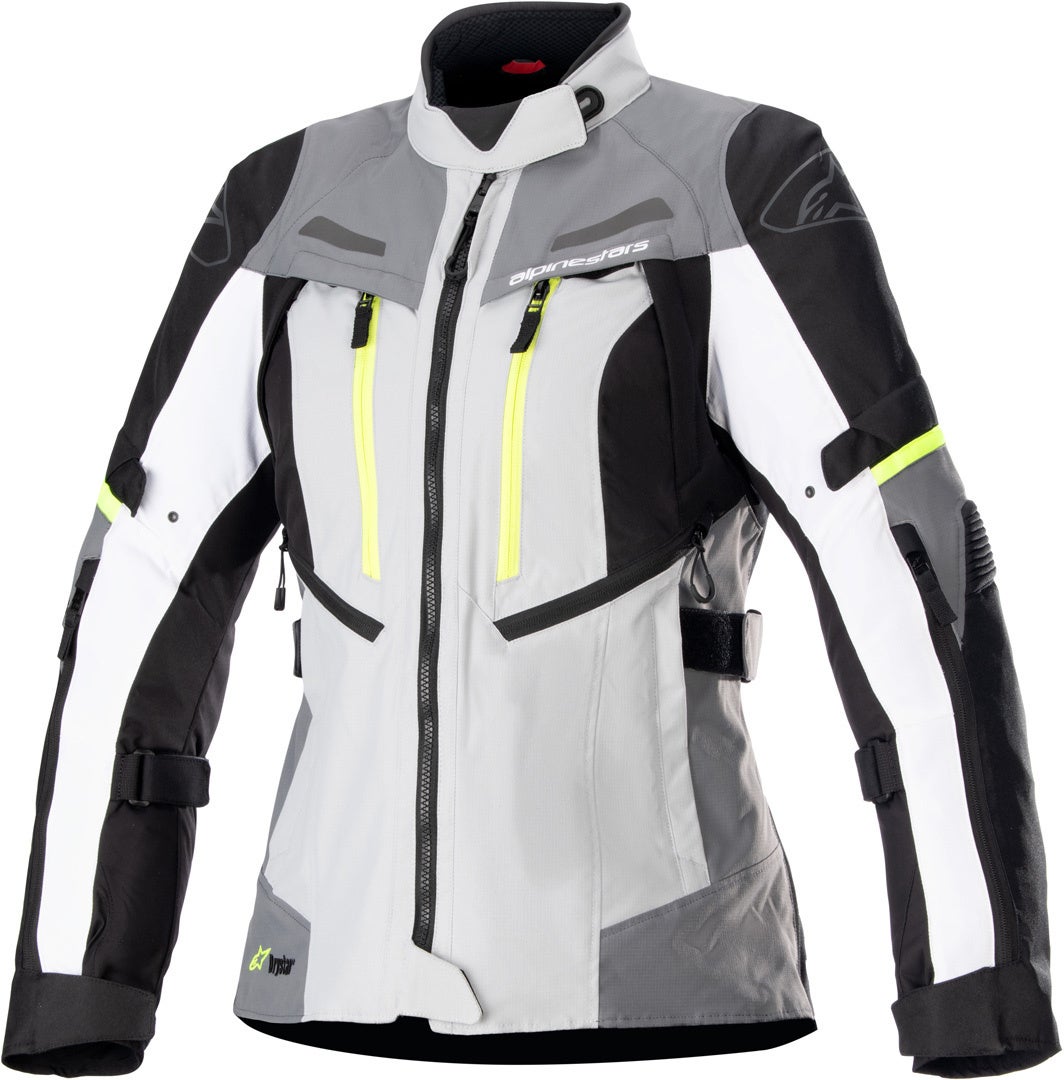 Alpinestars Women's Grey Stella Bogota Pro Drystar® Waterproof Motorcycle Textile Jacket