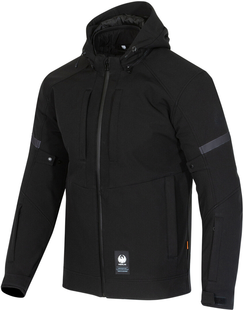 Merlin Flare D3O waterproof Motorcycle Textile Jacket black L Figure 1