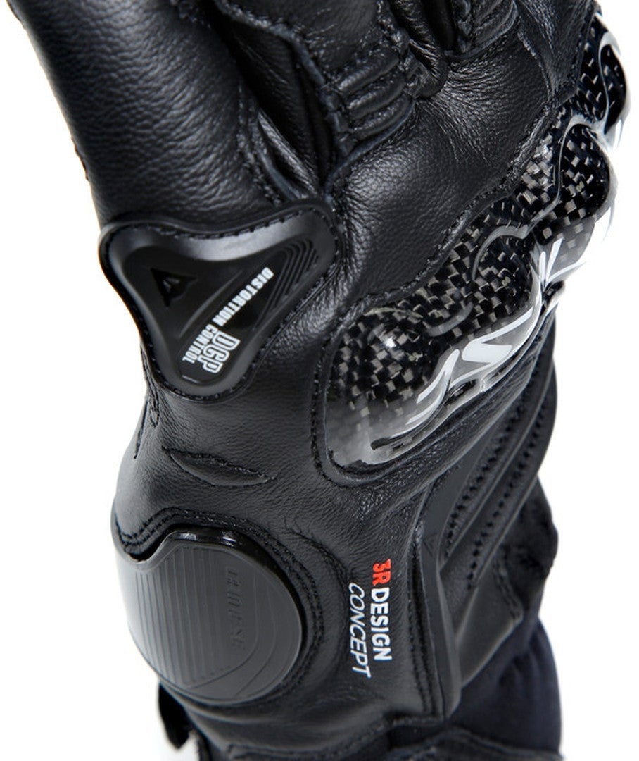 Dainese Carbon 4 Short Motorcykelhandsker Sort XL Figur 7