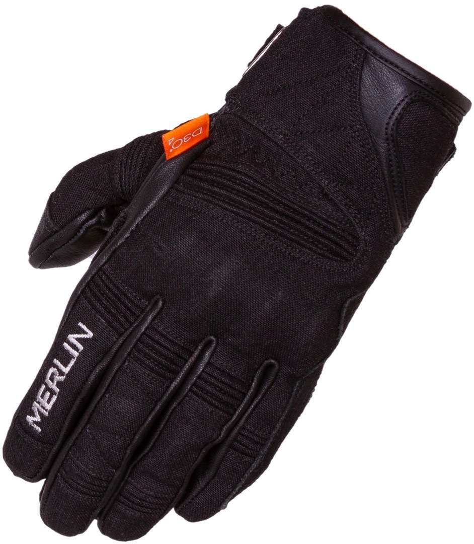 Merlin Mahala Raid D3O Motorcykelhandsker Sort M Figur 2