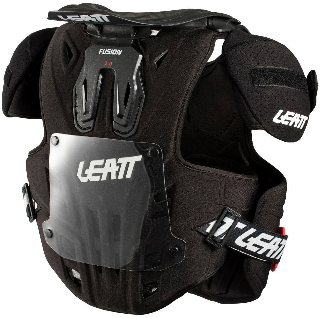 Leatt Fusion 2.0 Vestă de protecție pentru copii negru S/M Figura 1
