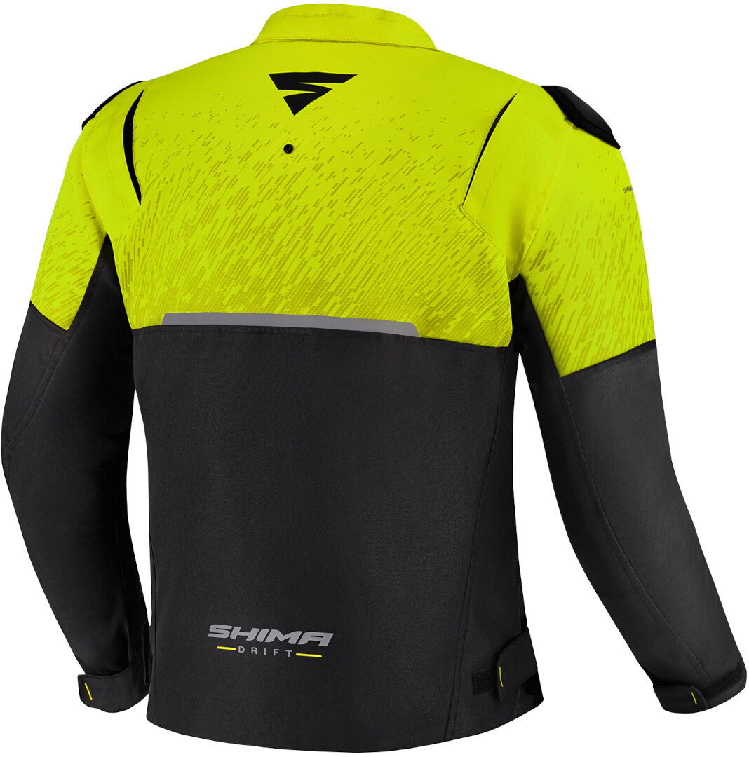 SHIMA Drift Motorrad Textiljacke schwarz/gelb M Abbildung 2