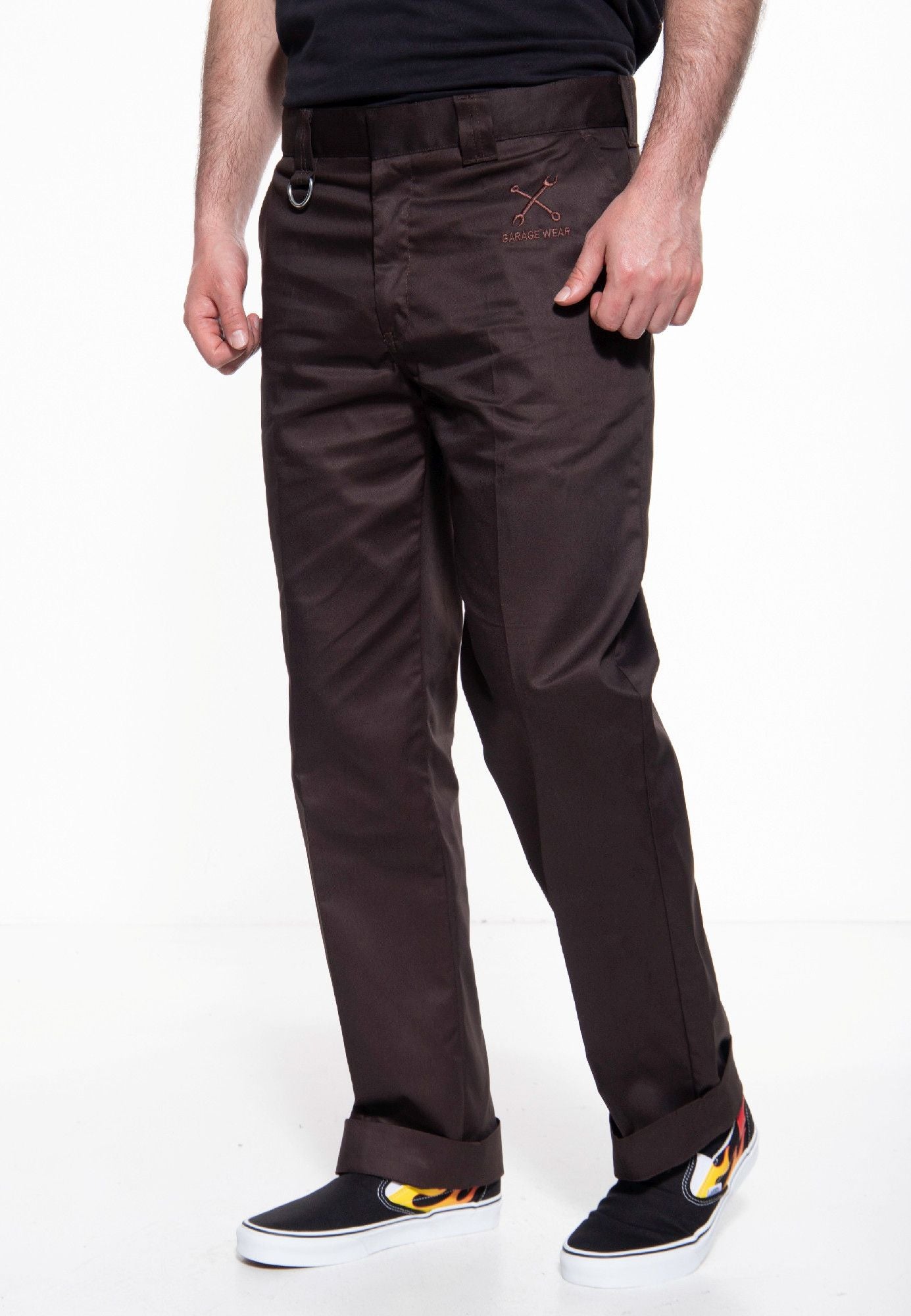 King Kerosin Workwear Pants brown 33/32 Figure 1