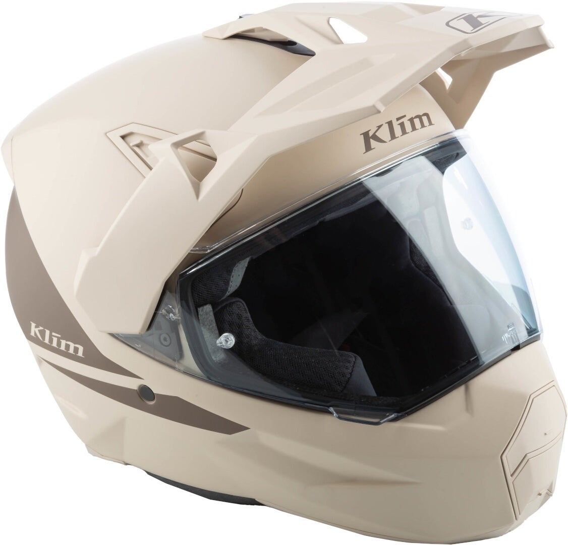 Side view of Klim X1 Alpha Carbon Enduro Helm