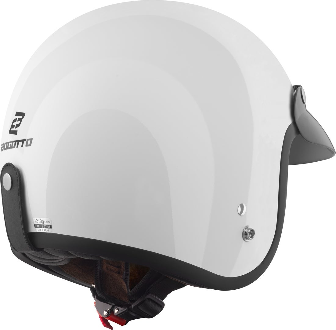Bogotto H541 Solid Jet Helmet white XL (61) Figure 4
